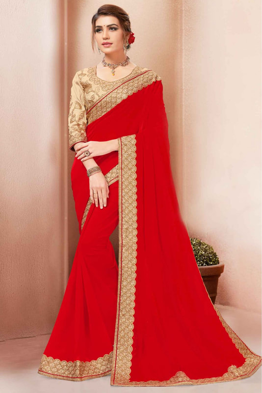 trending party wear sarees